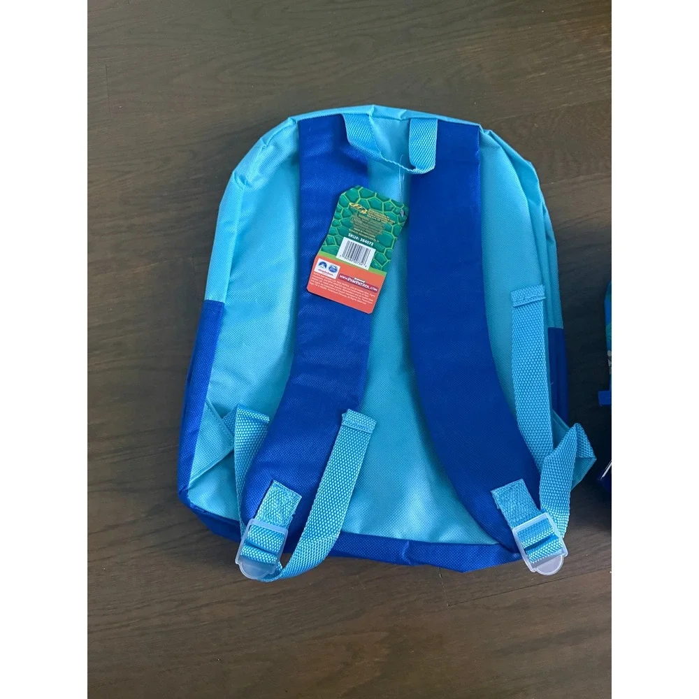 Paw Patrol Dino Movie Backpack and Insulated Lunch Bag Set Unstoppable Blue